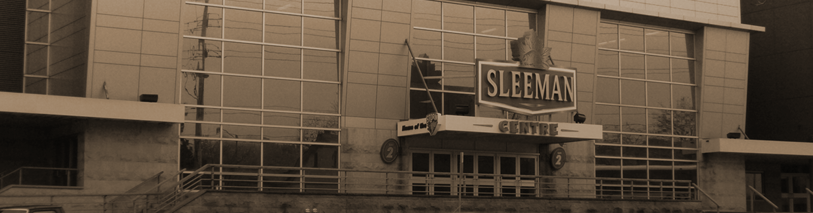 Exterior Shot of Sleeman Centre by Tabercil